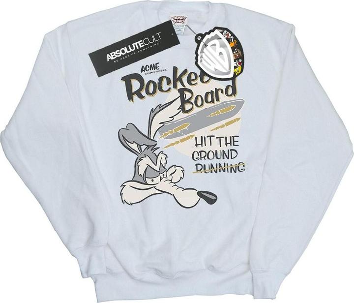Immagine prodotto Looney Tunes Wile E Coyote Rocket Board Felpa Uomo (S)