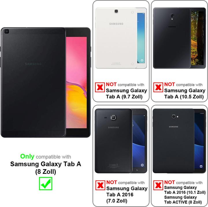 Actual product image Cadorabo display protection glass (1 Piece, Galaxy Tab A 8.0 (2019))