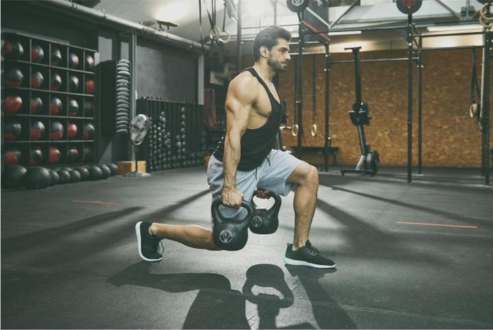Produktbild Gorilla Sports Kettlebell Set (1 x 6 kg, 1 x 8 kg, 1 x 3 kg)