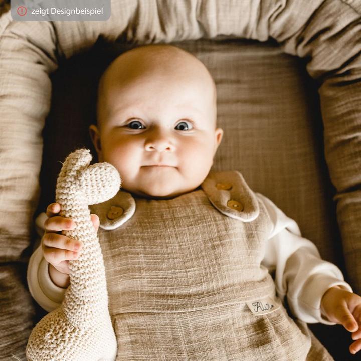 Actual product image Alvi Babynestchen & Bettschlangen Schlummer-Nestchen - Waffelpique