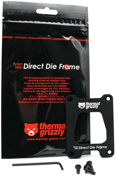 Actual product image Thermal Grizzly Ryzen 7000 Direct Die Frame