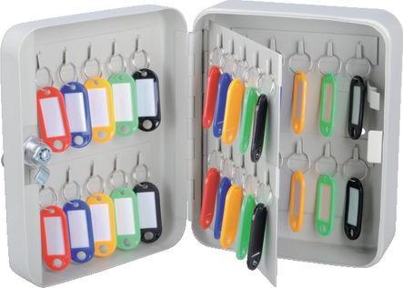 Actual product image Office Depot Key cabinet 160 mm x 200 mm 40 hooks