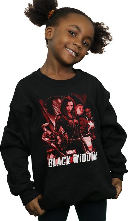 Produktbild Black Widow Movie Red Group Sweatshirt Mädchen (116)