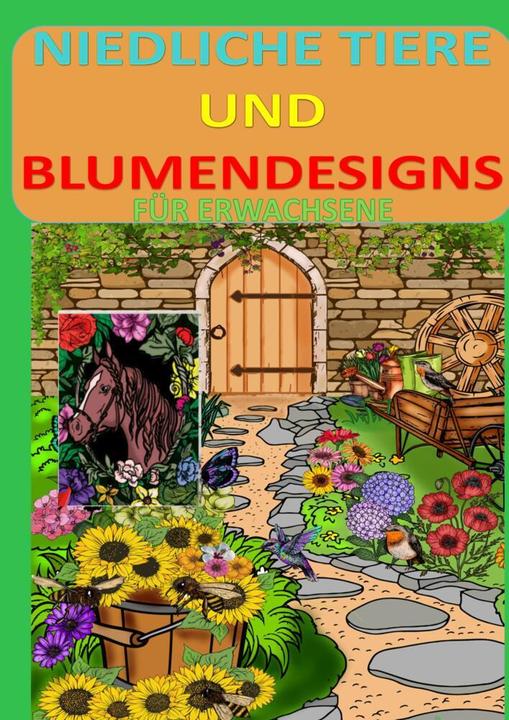 Produktbild Huber:Niedliche Tiere und Blumendesigns