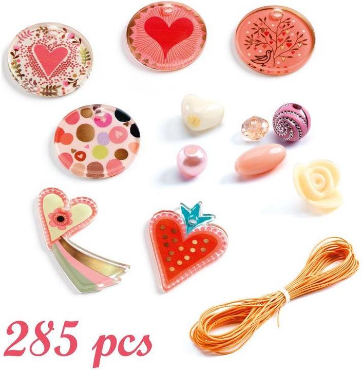 Image du produit Djeco Coeurs de perles de mode