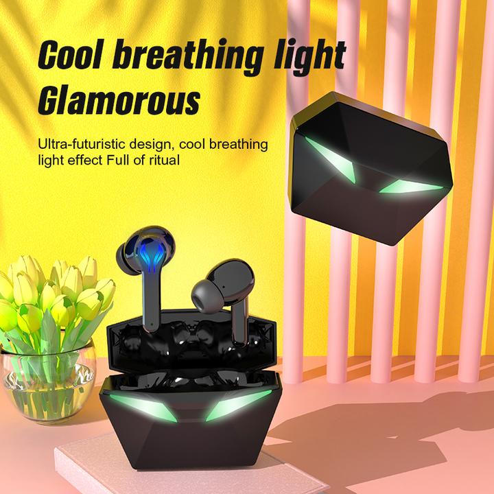 Image du produit PhoneLook Ecouteurs sans fil TWS P86 In-Ear Gaming Headphones avec Bluetooth 5.1 design futuriste incl. lumièr (Sans fil)