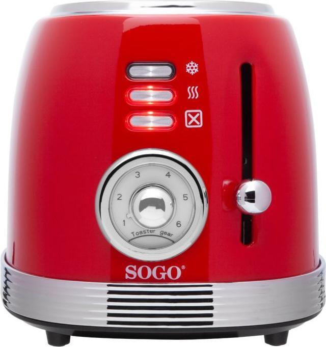 Image du produit Sogo Grille-pain 2 tranches Eternal Retro série