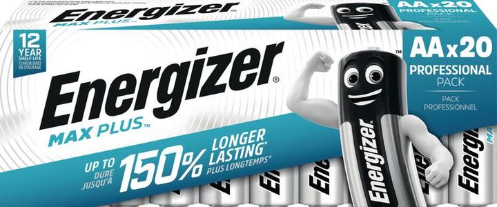 Image du produit Energizer Max Plus Mignon (AA) 20 pièces (20 pcs, AA)