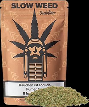 SlowWeed Crunch White Russian • CBD Trim Outdoor (Outdoor)