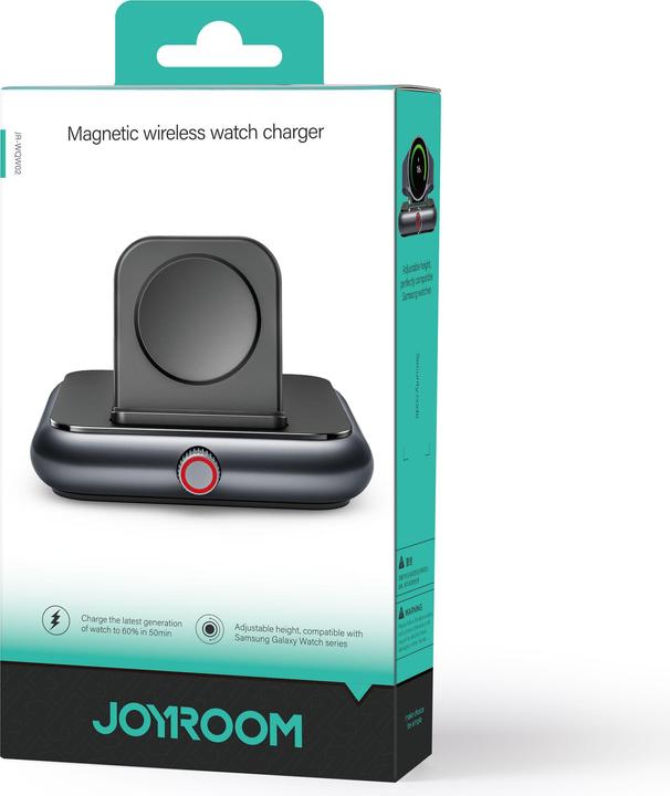 Image du produit Joyroom Chargeur sans fil JR-WQW02 pour montres intelligentes Samsung Galaxy Watch - noir