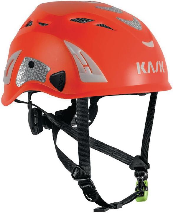 Kask WHE00109-223 SUPERPLASMA PL HI VIZ, 223-Red Fluo (51 - 62 cm)