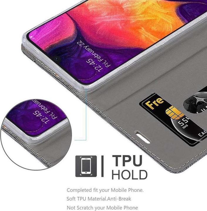 Produktbild Cadorabo Book Jeans Optik Cover (Samsung Galaxy A50)