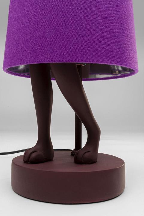 Immagine prodotto Kare Design Lampada da tavolo Animal Rabbit rosso/viola 50cm (E14)