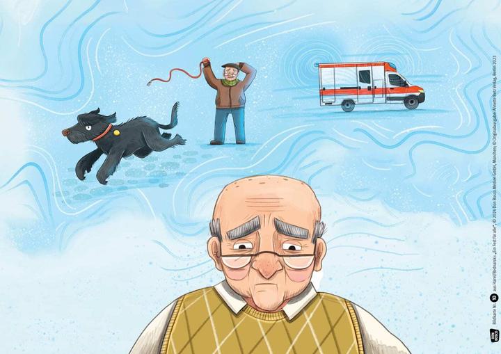 Produktbild Ein Fest für alle. Schneinachten in der Nachtigallstrasse. Kamishibai Bildkartenset (Deutsch, Maike Harel, 2024)