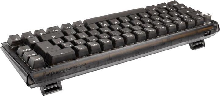 Actual product image Ducky One 3 Aura Black SF Gaming Keyboard, RGB LED - MX-Brown (DE, Cable)