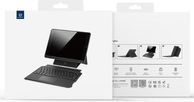 Actual product image Dux Ducis DK Series Keyboard Case (Eng. Int., iPad 7, iPad 8, IPad 9)