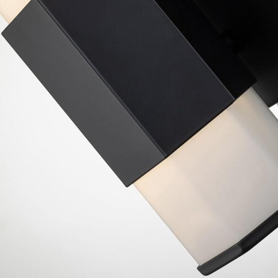 Immagine prodotto Elstead Lighting Facet LED applique nero opaco acidato IP44 (1080 lm)