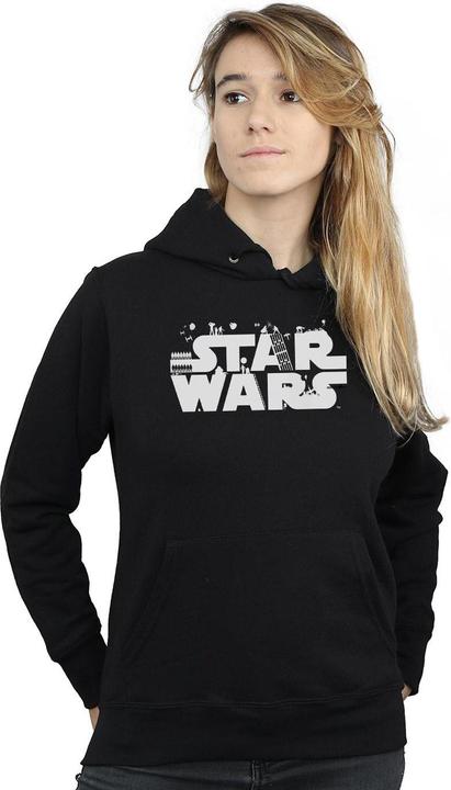 Produktbild Star Wars Minimalist Logo Kapuzenpullover (M)