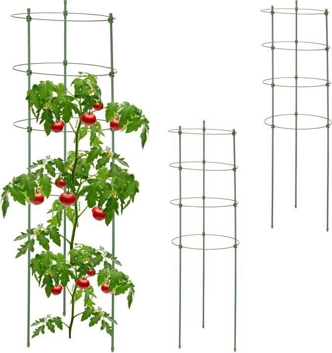 Relaxdays 3x Tomatenturm (28 cm, 28 cm)