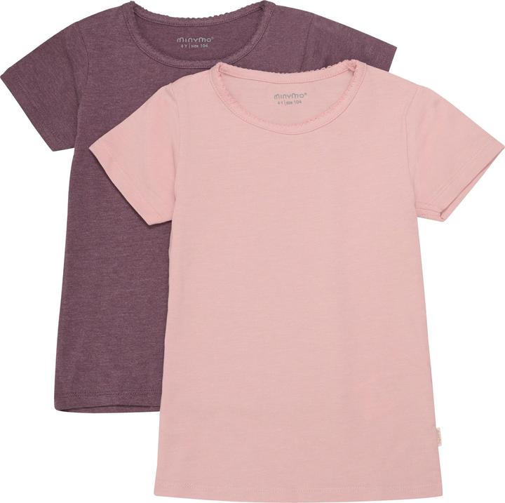 Actual product image Minymo MIBasic 33 - T-shirt (2-pack) - 3933 (140)