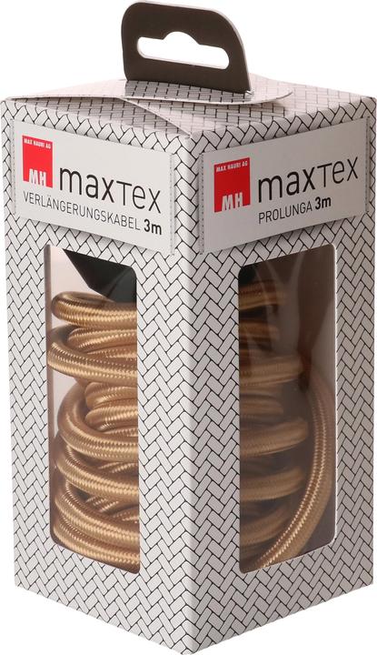 Actual product image Max Hauri maxTEX textile extension H05VV-F3G1.0 (3 m, 3-pole)