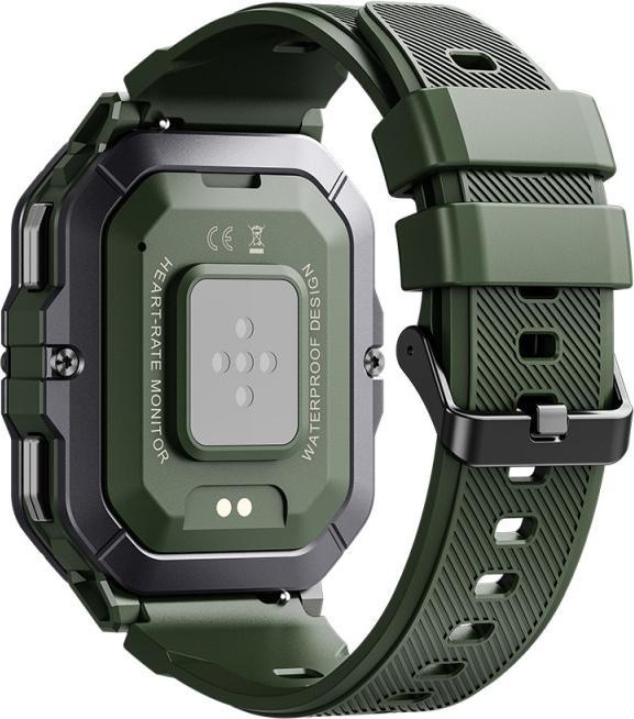 Actual product image Oukitel Smartwatch BT101 Green