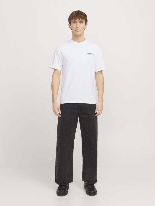 Produktbild Jack & Jones Jjbeau Tee Ss Frontprint Crew Neck (S)