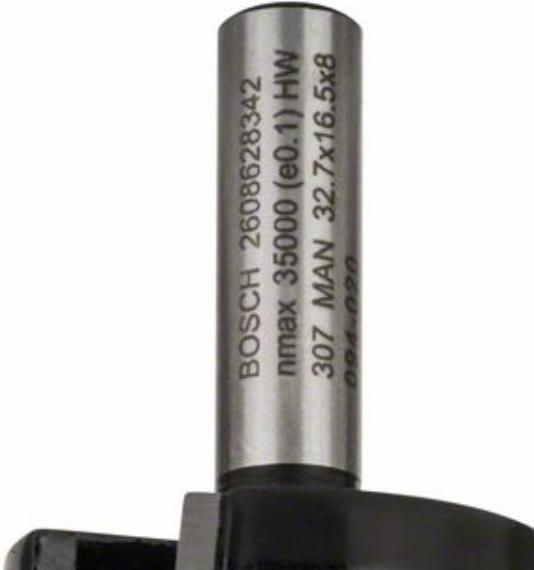 Productafbeelding Bosch Professional Zubehör Afrondfrees 8 mm, R1 10 mm, L