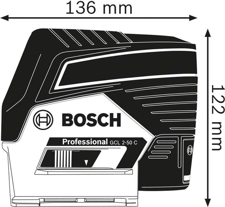Productafbeelding Bosch Professional Punt- en lijnlaser selfni