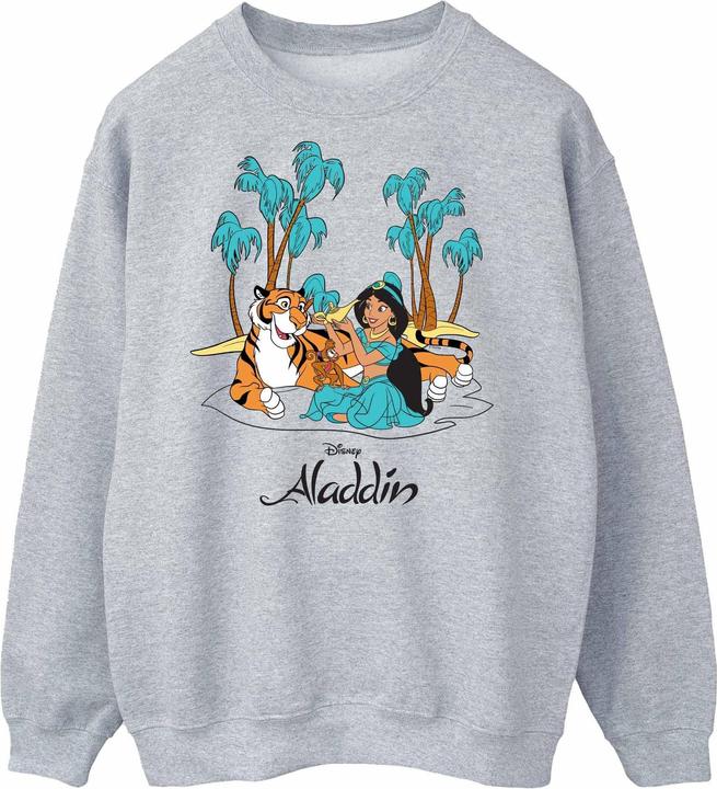 Immagine prodotto Disney Aladdin Jasmine Abu Rajah Beach Felpa Donna (L)