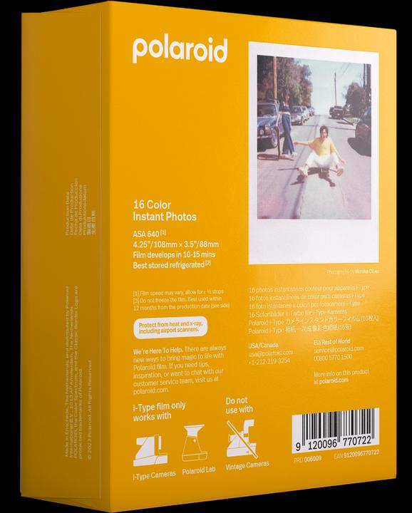 Actual product image Polaroid Color I-Type (Now, OneStep+)
