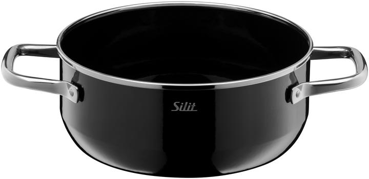 Produktbild Silit Kochtopf Bratentopf Induktion 20cm Glasdeckel Elegance Line Silargan (20 cm, Kochtopf, Bräter + Schmortopf)
