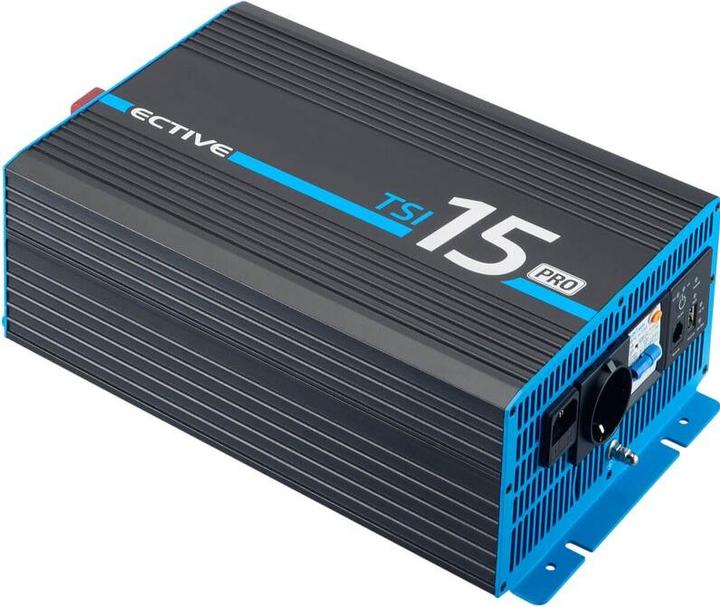 Image du produit Ective TSI 15 PRO Onduleur sinusoïdal 1500W/12V avec priorité au secteur