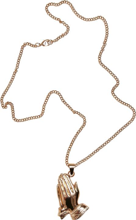Produktbild Urban Classics Pray Hands Necklace (40% Eisen, 60% Zink)