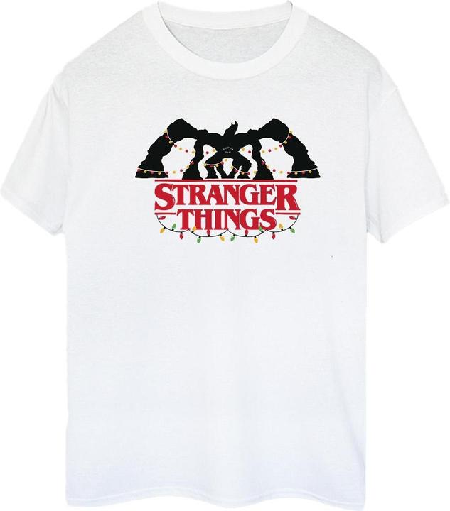 Netflix Stranger Things Demogorgon Christmas Lights TShirt (XL)