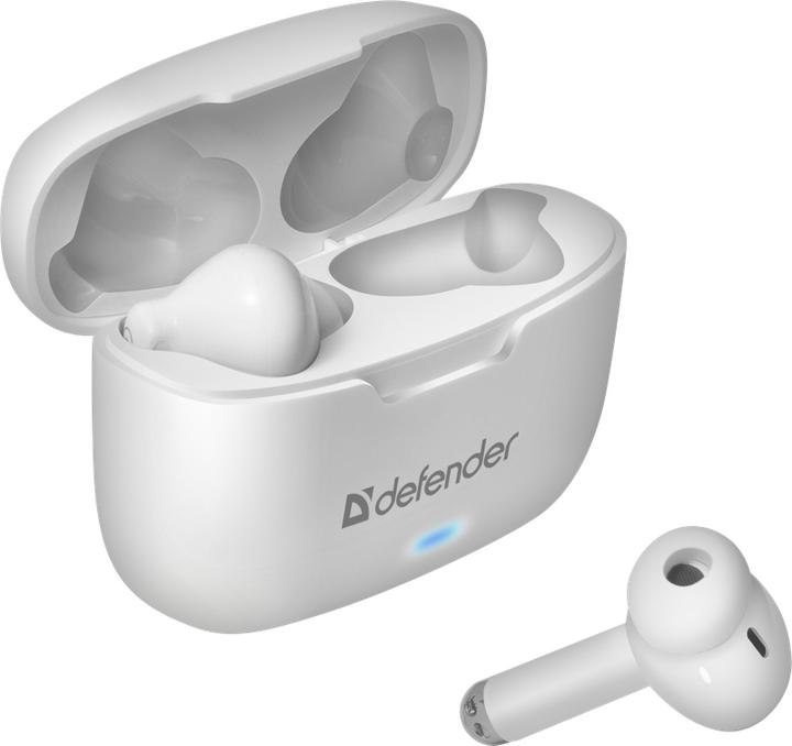 Actual product image Defender Bluetooth headphones TWINS 903 white (ANC, 4 h, Wireless)