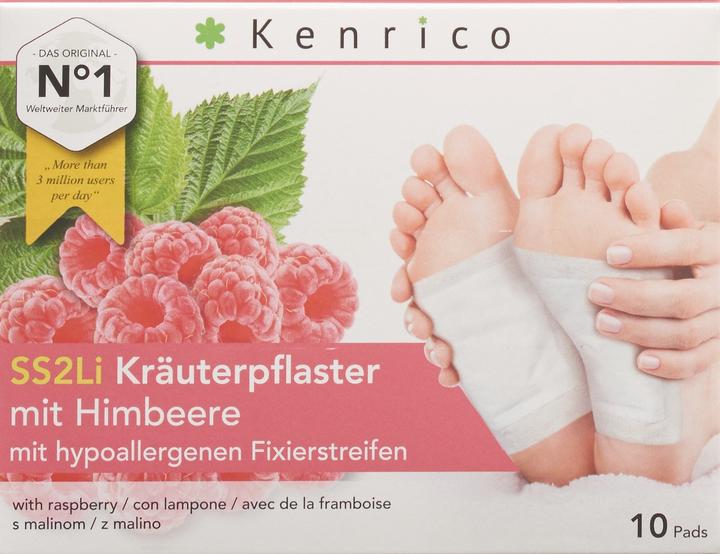 Immagine prodotto Kenrico Cerotto alle erbe con pianta di lampone (10 x)