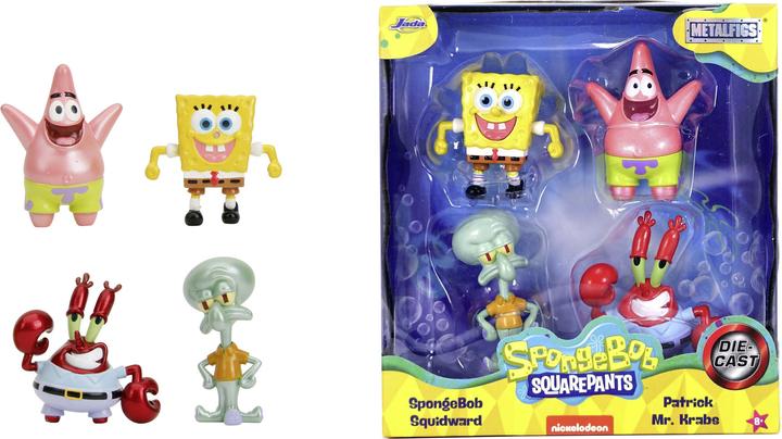 Produktbild Jada Sponge Bob 4-Pack
