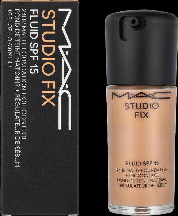 Actual product image MAC Cosmetics Studio Fix Fluid Fond de Teint Sun Protection Factor 15 (re) NC27 (NC27)