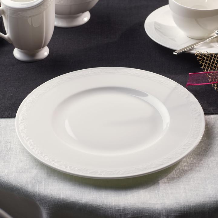 Actual product image Villeroy & Boch White Pearl Teller-Set (6 Piece)