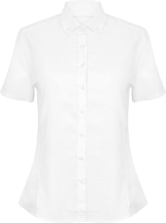 Actual product image Henbury Womens/Ladies Oxford Modern Shirt (S)