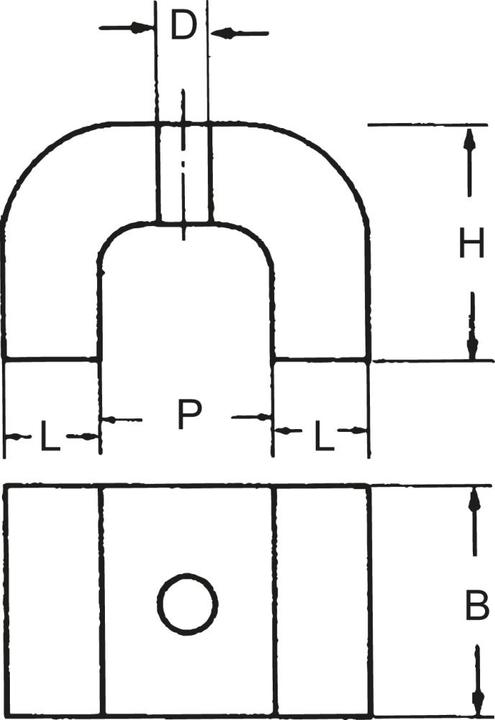 Produktbild Magni Hufeisenmagnet 30,0x20,0x20,0mm FORTIS (1 x)