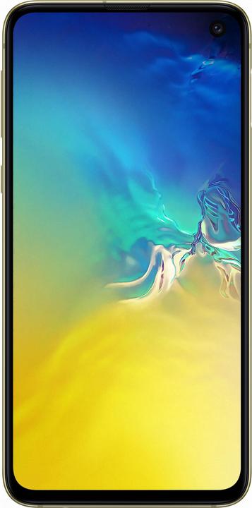 Actual product image Samsung Galaxy S10e (128 GB, Canary Yellow, 5.80", Hybrid Dual SIM, 16 Mpx, 4G)