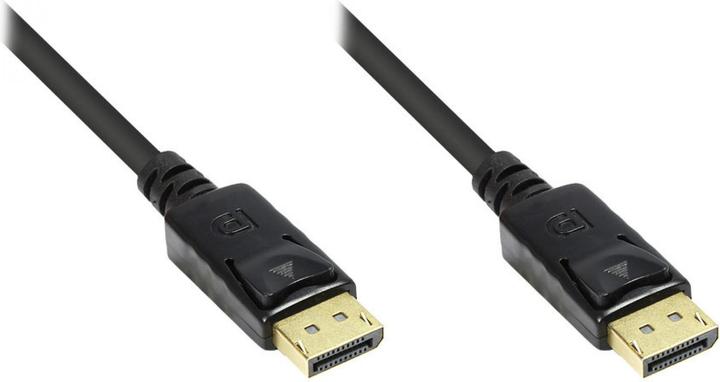 Produktbild Good Connections Anschlusskabel DisplayPort 1.1, vergoldet, schwarz, 7,5m (7.50 m, DisplayPort)