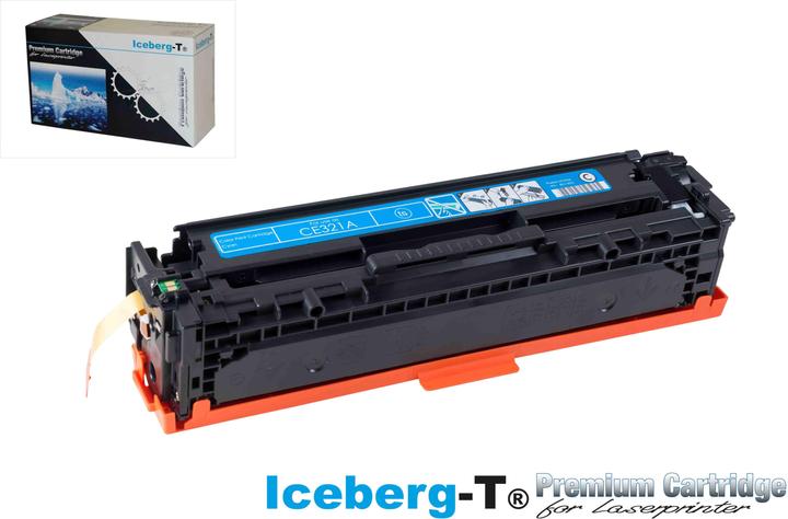 Produktbild Iceberg-T Toner CE321A / 128A 1'300 Seiten, cyan (C)