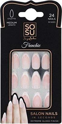 Sosu Cosmetics - Artificial nails Frenchie (Salon Nails) 24 pcs