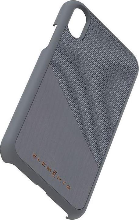 Nordic Elements Original Helium - Custodia per Iphone Xr con vero legno d'acero (grigio medio) (Apple iPhone XR)