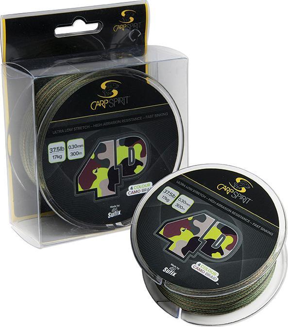 Produktbild Carp Spirit Carpspirit 4D Linie 300x0,26 mm