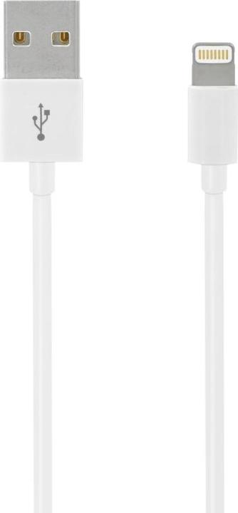 Produktbild OEM Lightning USB-Datenkabel (Originalchip) MD819ZM / A 2m (2 m, USB 3.2 Gen 1)