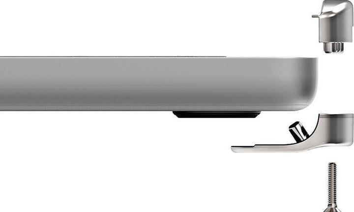 Actual product image Maclocks Ledge adapter for 2022 M1 MacBook Pro 16" + Keyed Cable Lock
